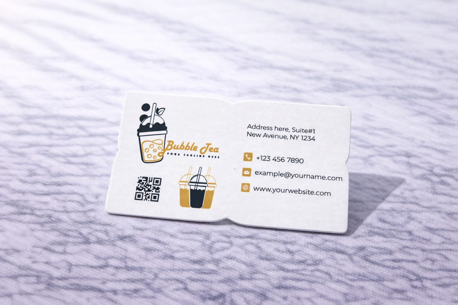 800 GSM Velvet Card image 2